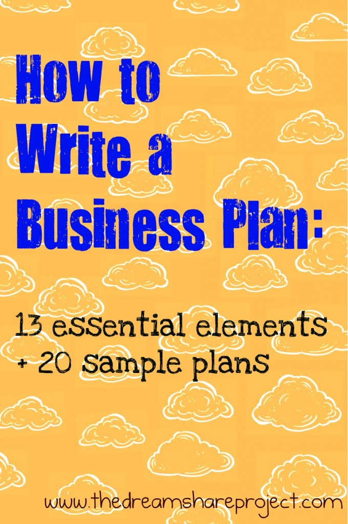 How to Write a Business Plan | Our Blog